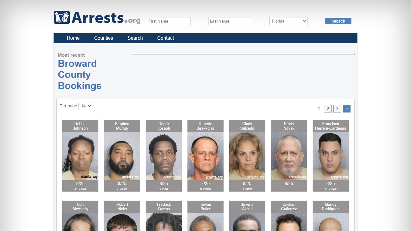 Broward County Arrests and Inmate Search